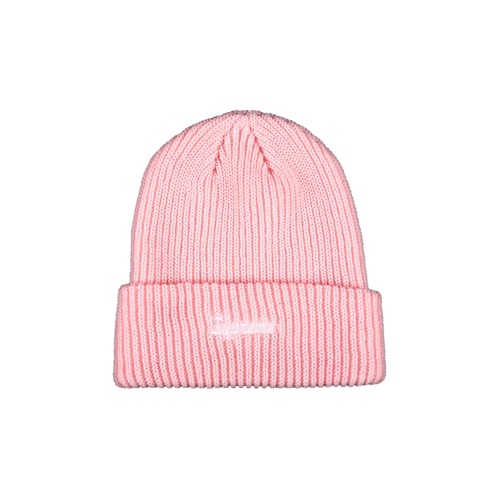 Supreme Loose Gauge Beanie 'Pink'