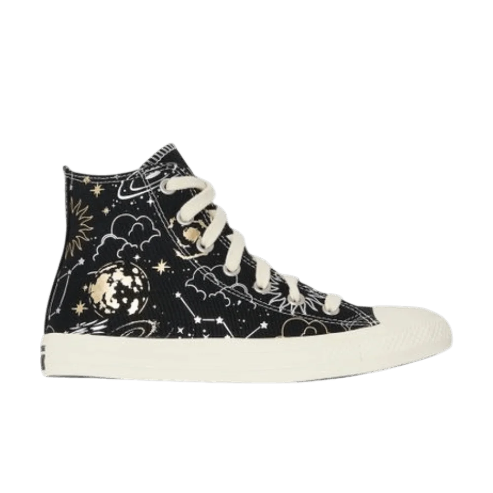 Кеды Converse All Star Canvas High Top 'Black Silver'