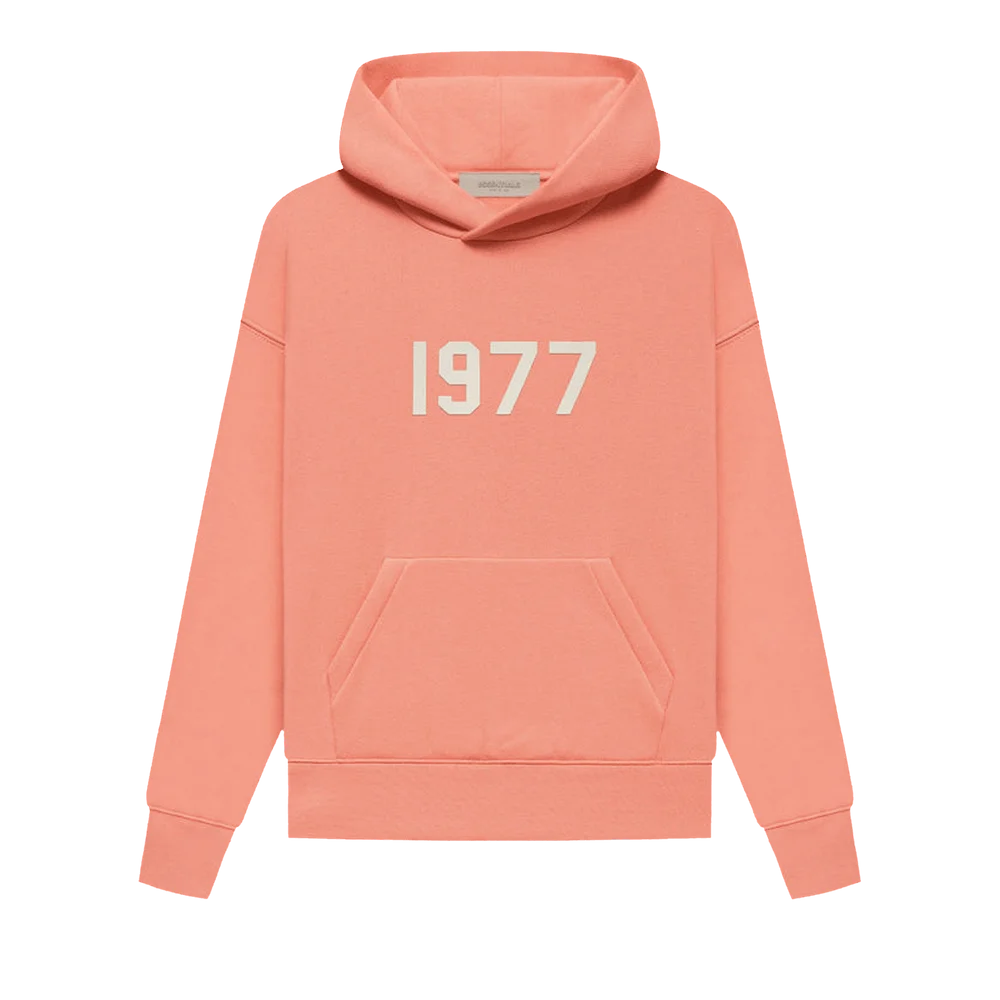 Fear of God Essentials Hoodie 'Coral'