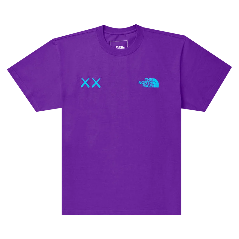 The North Face x KAWS Short-Sleeve Tee 'Gravity Purple'