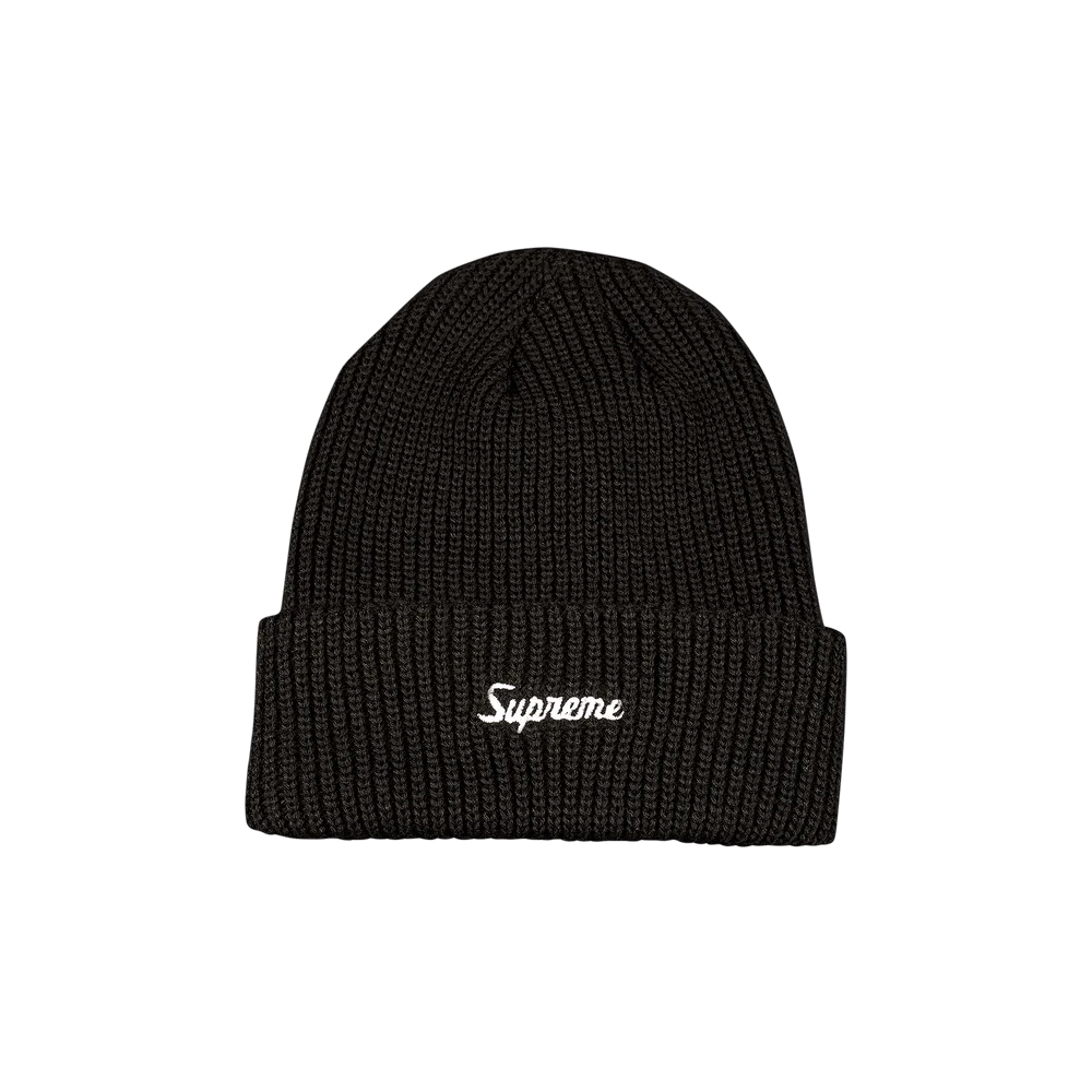 Supreme Loose Gauge Beanie 'Black'