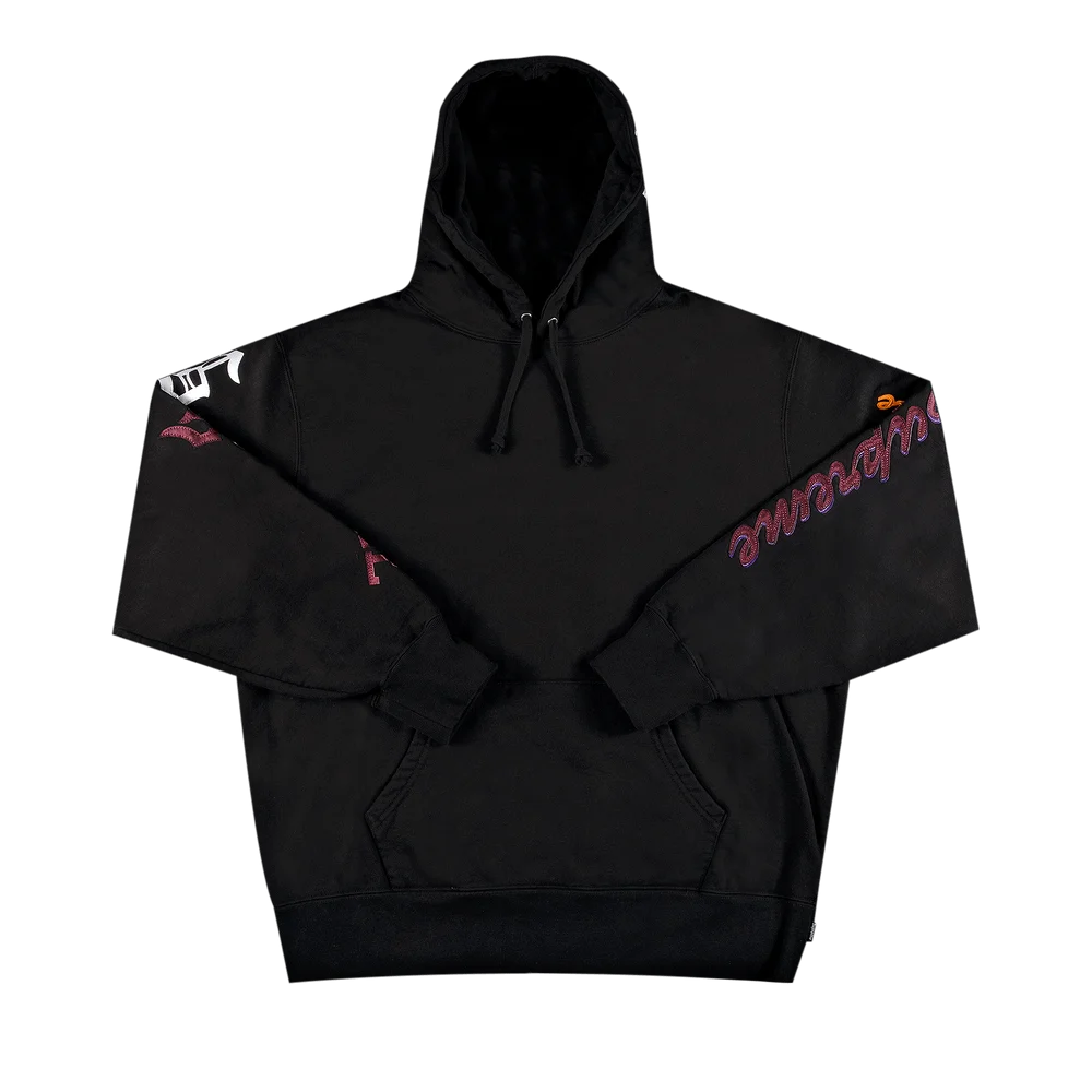 Supreme Multi Logo Hooded Sweatshirt 'Black'