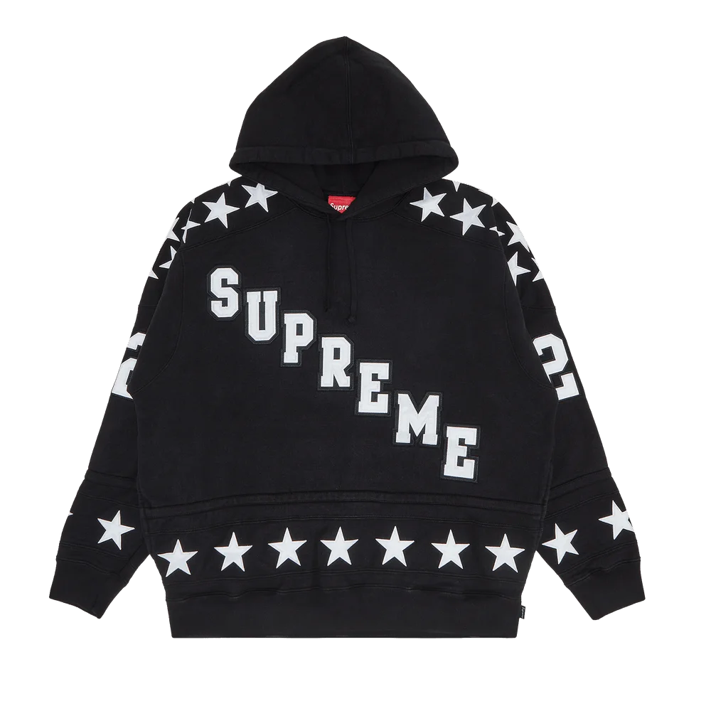 Supreme Hockey Hooded Sweatshirt 'Black'