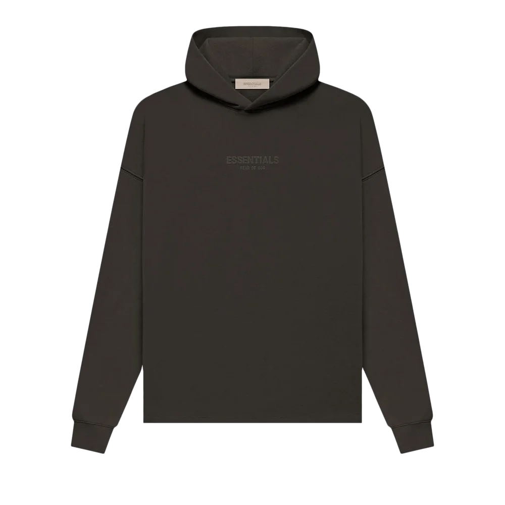 Fear of God Essentials Relaxed Hoodie 'Off Black'