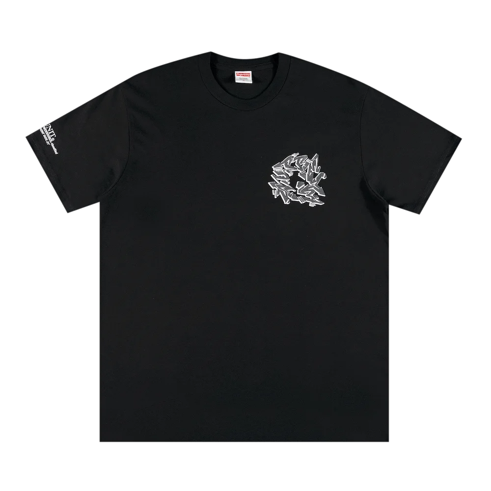 Supreme Support Unit Tee 'Black'