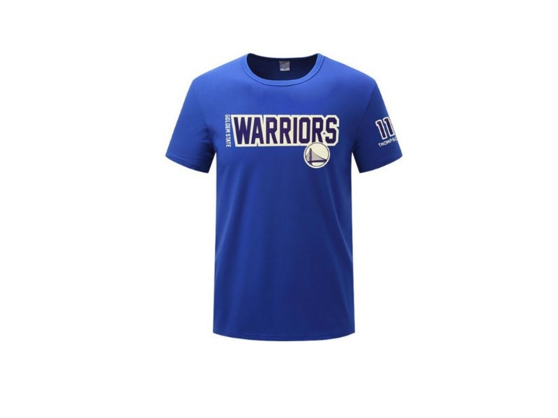 Заказать поиск футболки Warriors 11 Thompson Blue Tee