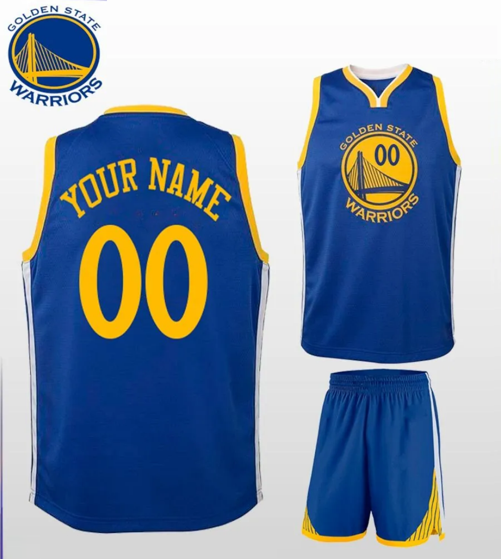 Баскетбольная форма Golden State Warriors Uniform Custom