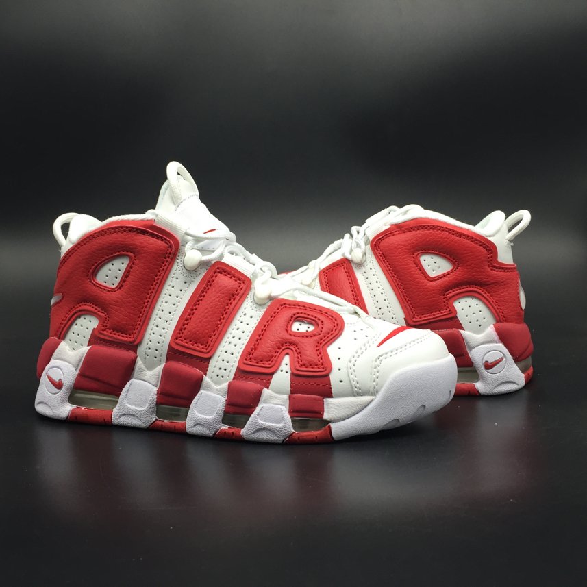 Nike air more uptempo white/black-varsity red hotsell