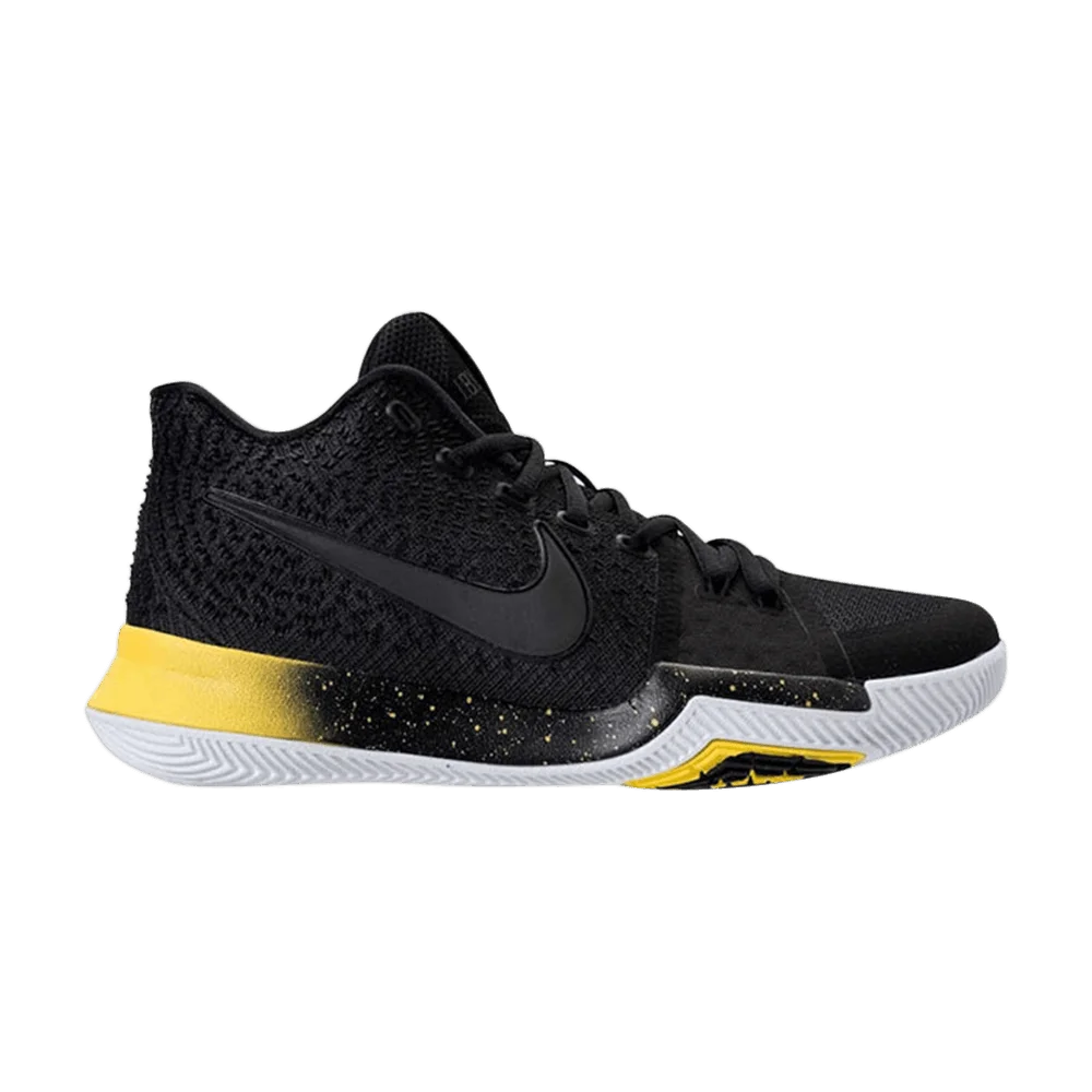 Кроссовки Nike Kyrie 3 'Black Yellow'