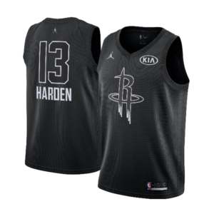 2018 All-Star Rockets James Harden #13 Black Swingman Jersey