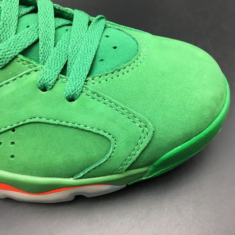 Air Jordan 6 Retro NRG Green Suede Gatorade AJ5986 335