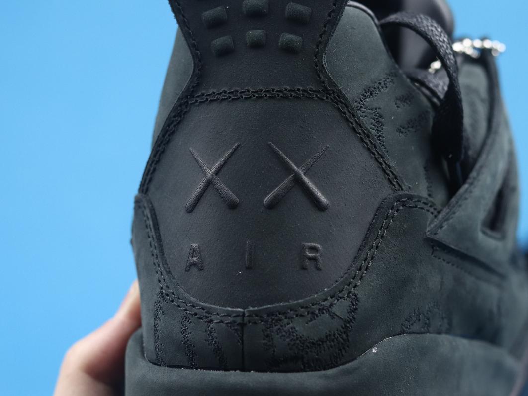 KAWS x Air Jordan 4 Retro Black 930155 001