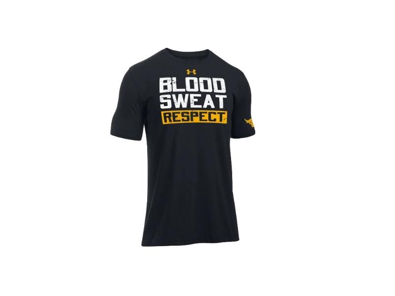 Under Armour Project Rock Blood Sweat Respect 1