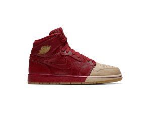 Спортивный красный, Metallic Gold-Vachetta Tan