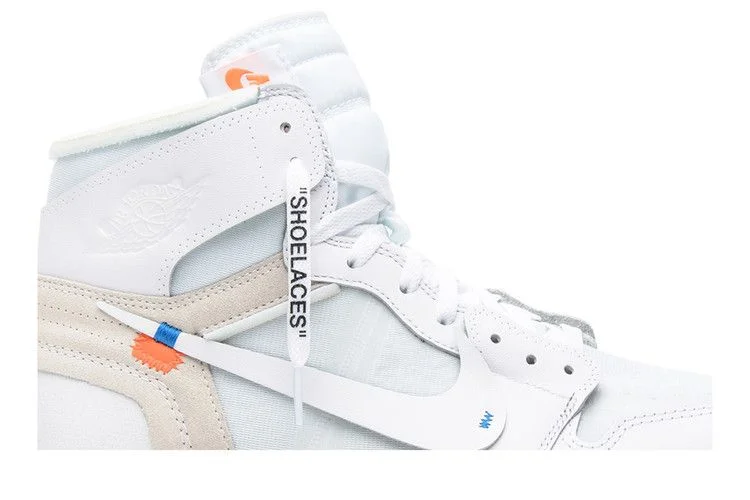 Кроссовки Off-White x Air Jordan 1 Retro High OG 'White' 2018