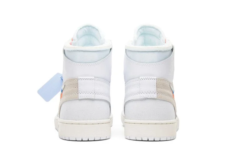 Кроссовки Off-White x Air Jordan 1 Retro High OG 'White' 2018