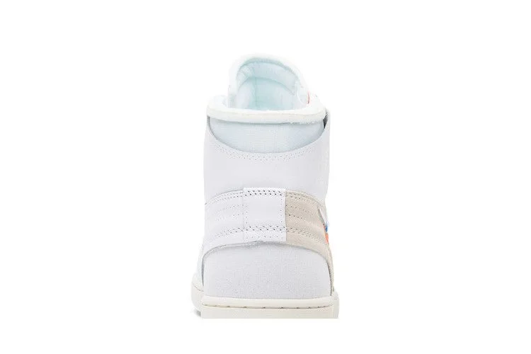 Кроссовки Off-White x Air Jordan 1 Retro High OG 'White' 2018