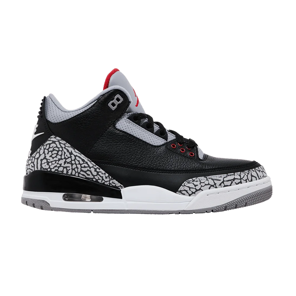 Кроссовки Air Jordan 3 Retro OG 'Black Cement' 2018
