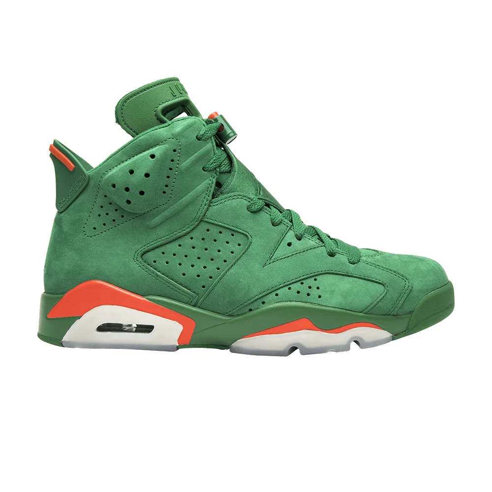 Кроссовки Air Jordan 6 Retro NRG 'Green Suede Gatorade'