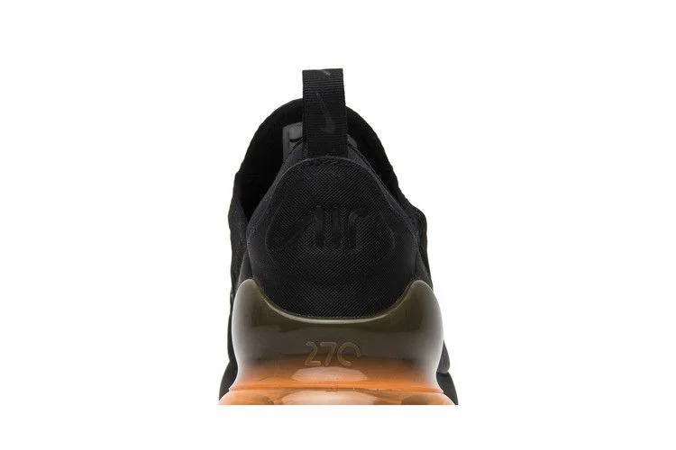 Кроссовки Nike Air Max 270 'Black Orange'