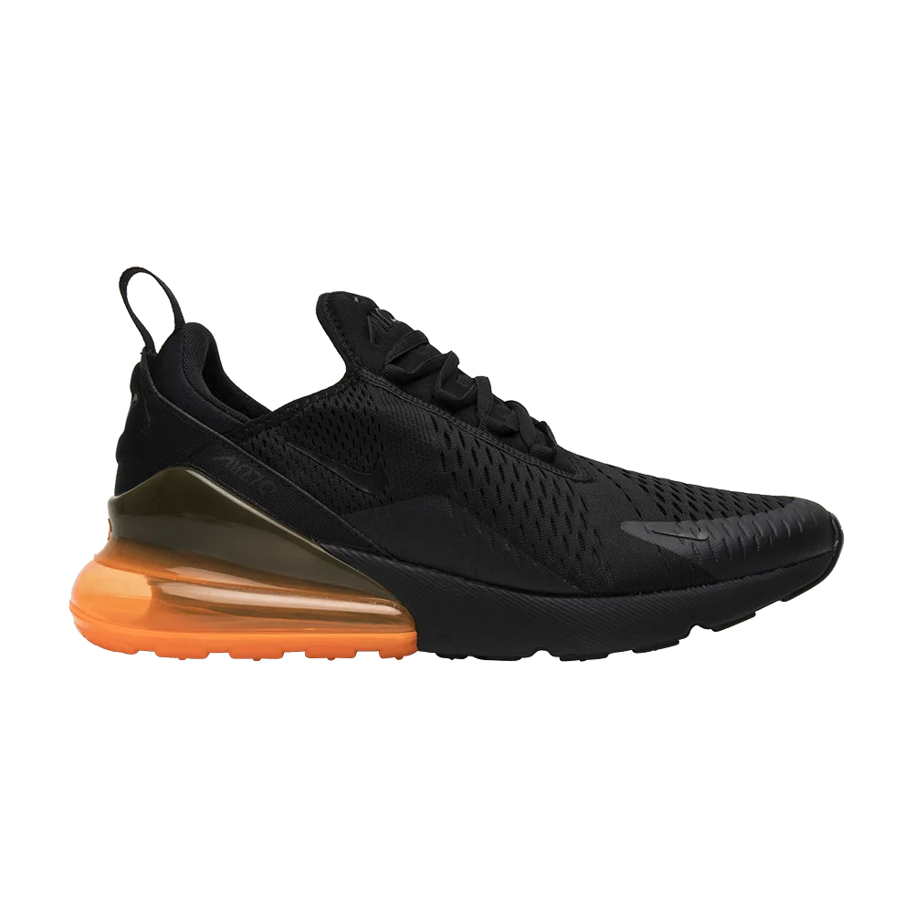 Кроссовки Nike Air Max 270 'Black Orange'