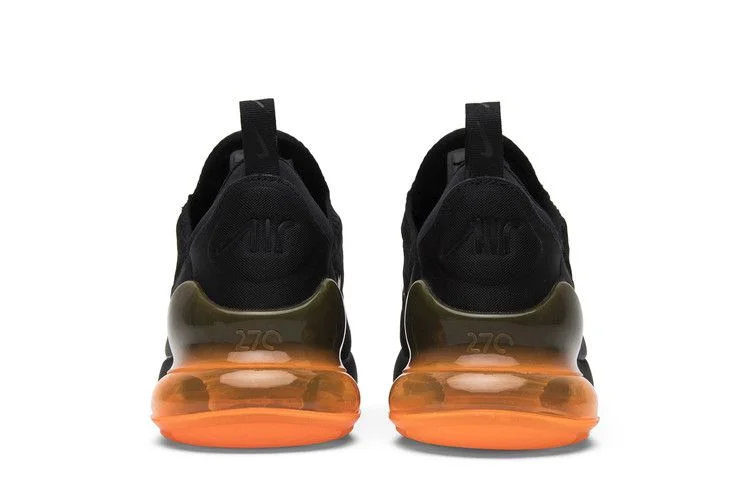 Кроссовки Nike Air Max 270 'Black Orange'