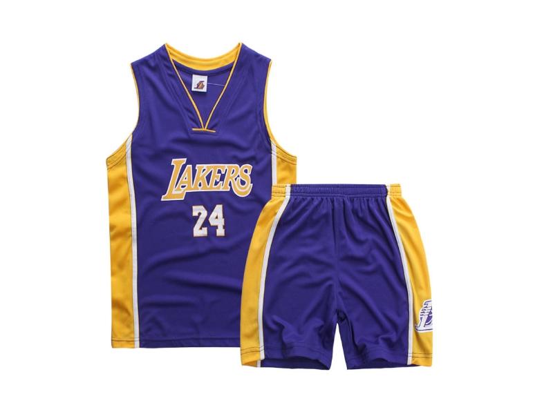 Форма детская LA Lakers 24 фиолетовая купить