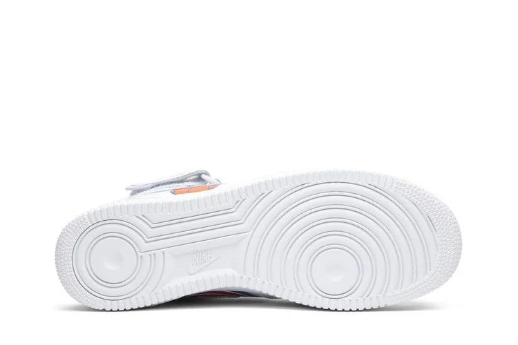 Кроссовки Supreme x NBA x Nike Air Force 1 Mid 'White'