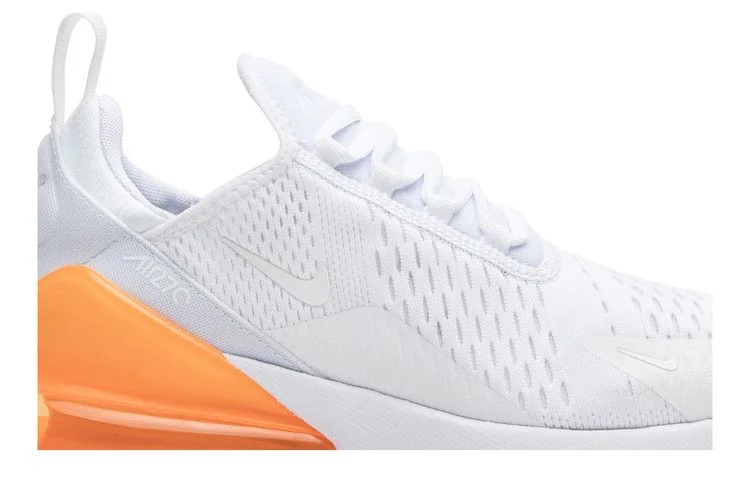 Кроссовки Nike Air Max 270 'White Total Orange'