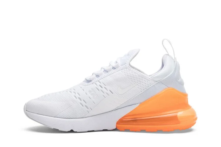 Кроссовки Nike Air Max 270 'White Total Orange'