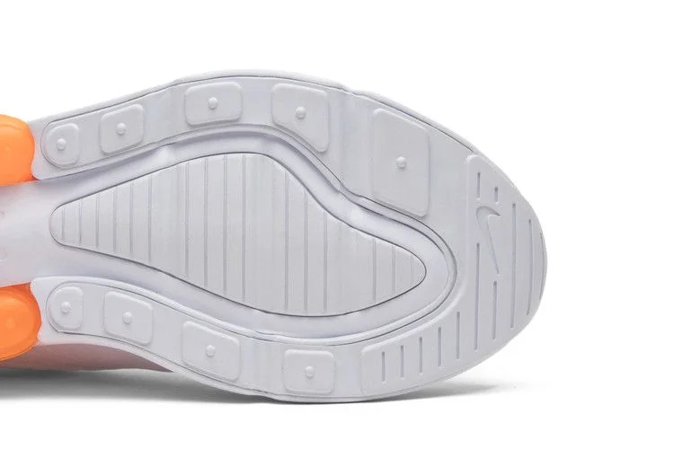Кроссовки Nike Air Max 270 'White Total Orange'