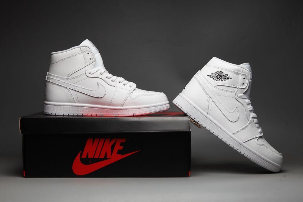 Air Jordan 1 Mid White Cool Grey 554724 102