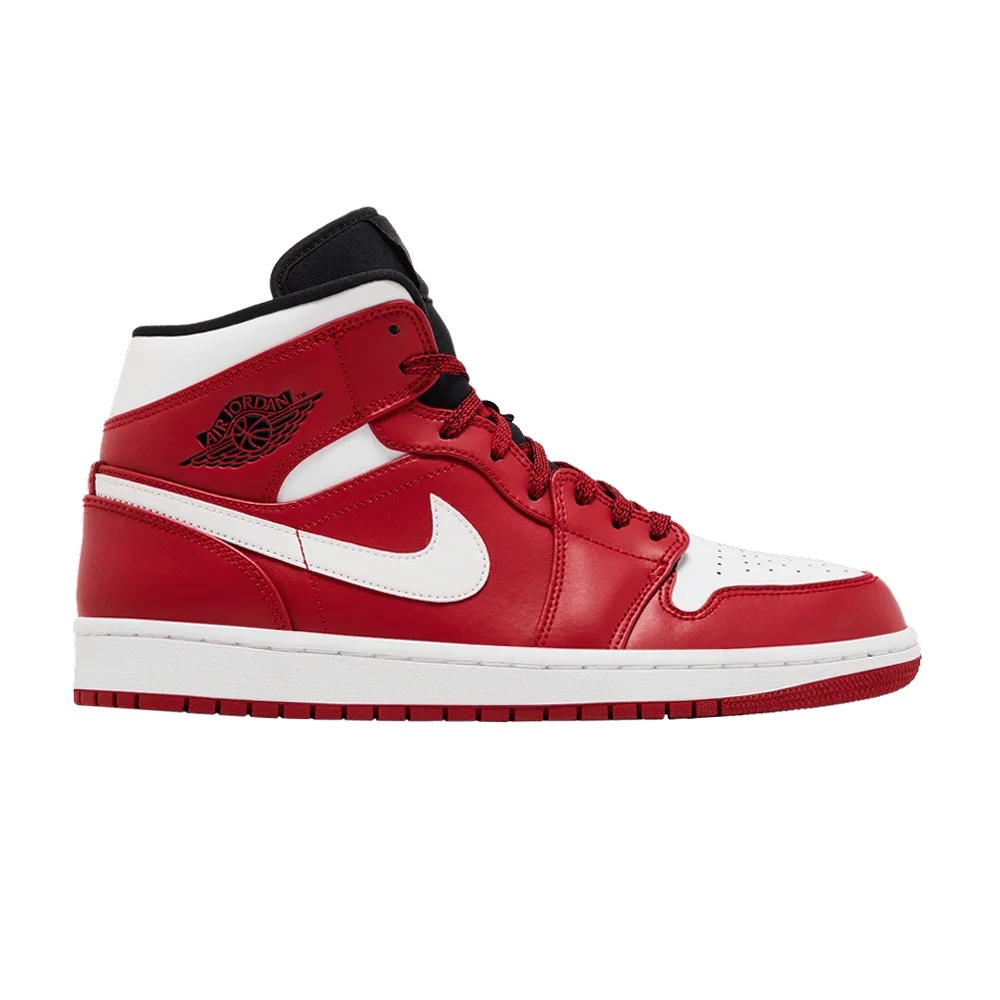 Кроссовки Air Jordan 1 Mid 'Gym Red'