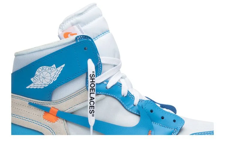 Кроссовки Off-White x Air Jordan 1 Retro High OG 'UNC'