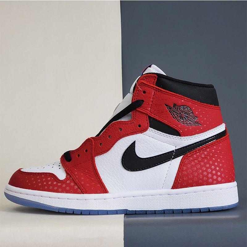 nike air jordan 1 chicago spiderman