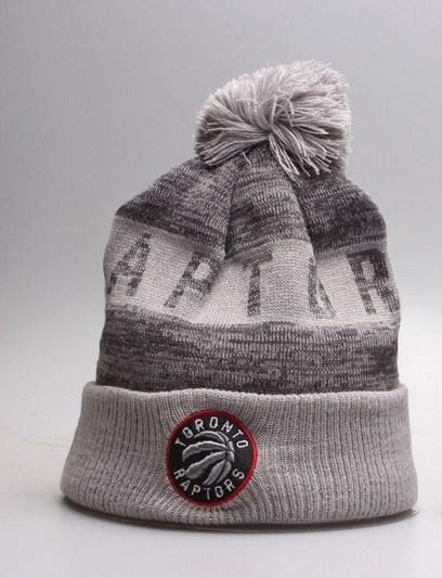 Raptors Mitchell Ness Knit Hat 2018 1