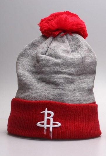 Rockets Knit Hat by Mitchell Ness