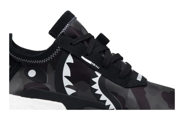 Кроссовки Neighborhood x A Bathing Ape x adidas P.O.D. S3.1 'Camo'