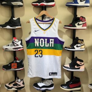 2018-19 Anthony Davis Pelicans #23 City White