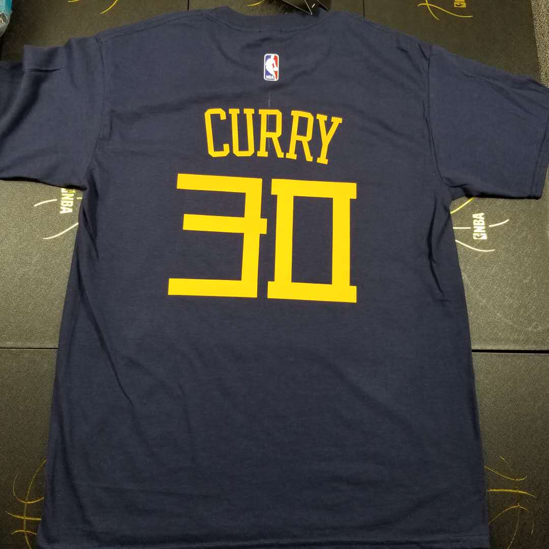 Футболка 2018-19 Curry Warriors Navy City Tee