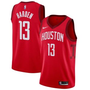 Заказать поиск джерси 2018-19 James Harden Rockets #13 Earned Red