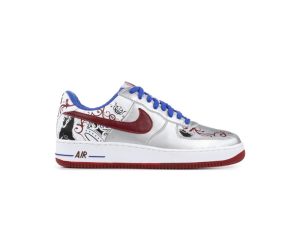 Metallic Silver/Team Red-Varsite Royal-White