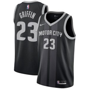 Заказать поиск джерси Blake Griffin Pistons #23 City Edition Black