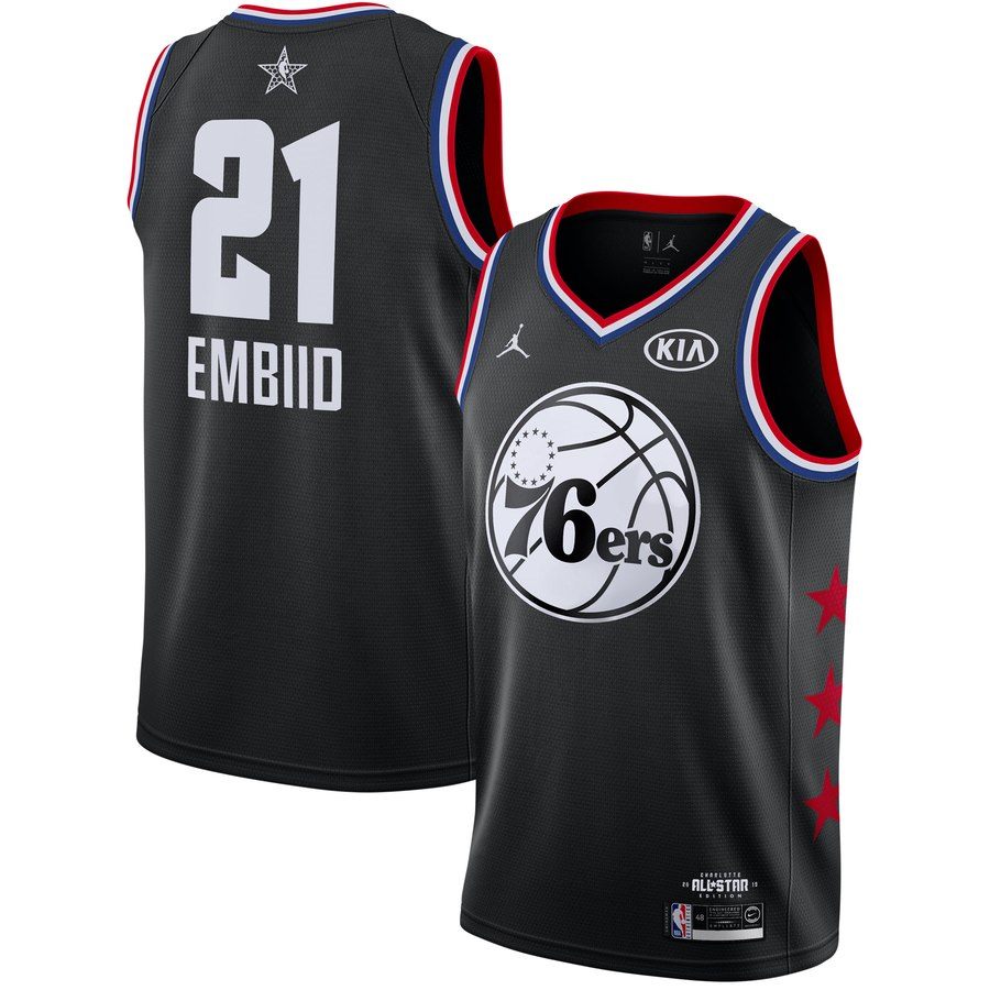 Joel Embiid 76ers 21 2019 All Star Black