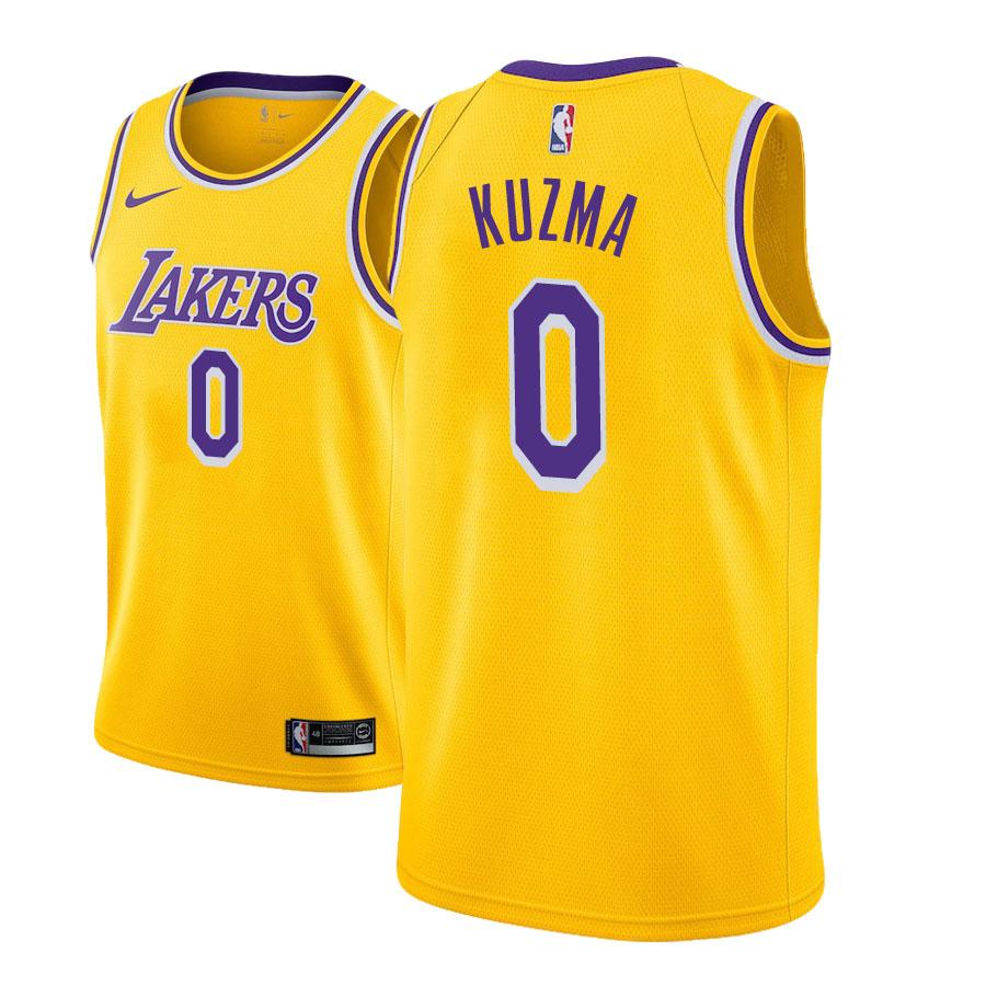 Kyle Kuzma Lakers 0 Icon Gold