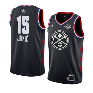 Заказать поиск джерси Nikola Jokic Nuggets #15 2019 All-Star Black Jersey