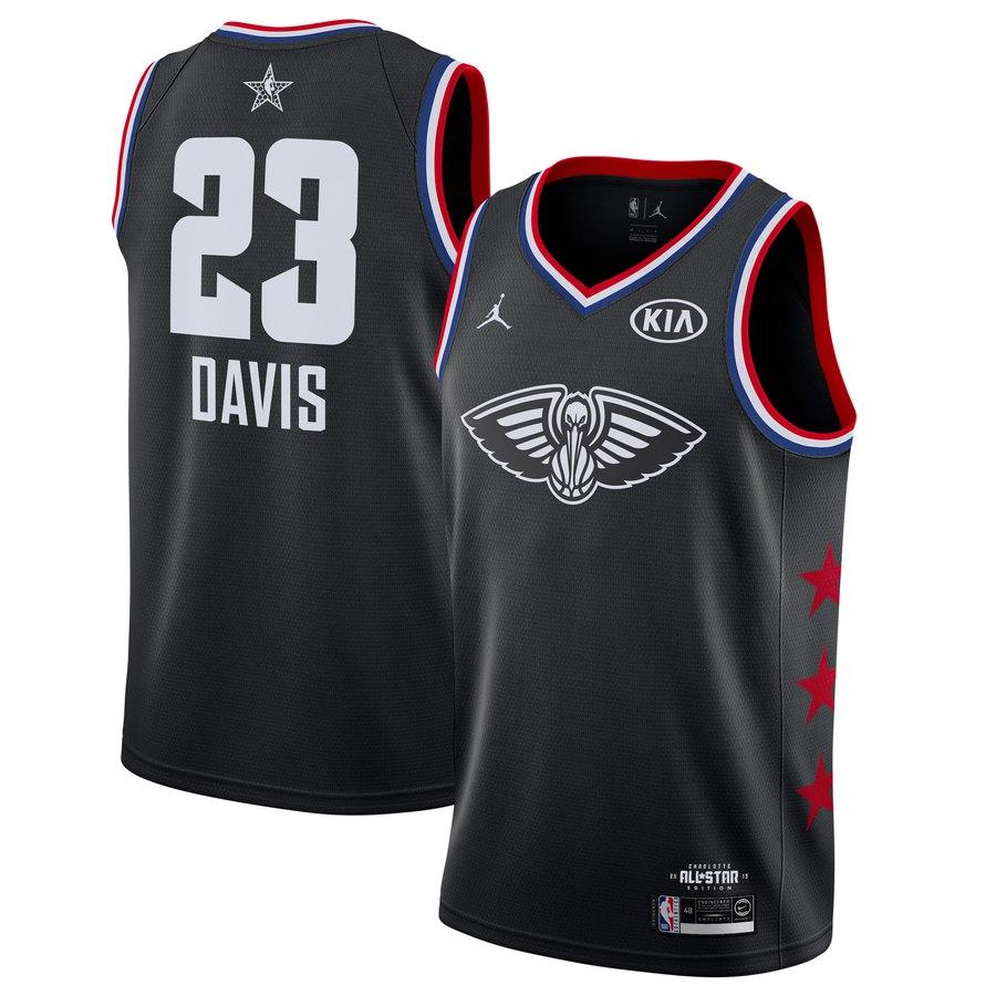 2018 19 Anthony Davis Pelicans 23 All Star Black