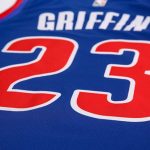 2018-19 Blake Griffin Pistons #23 Icon Blue-2