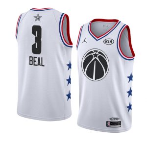Заказать поиск джерси 2018-19 Bradley Beal Wizards #3 All-Star White
