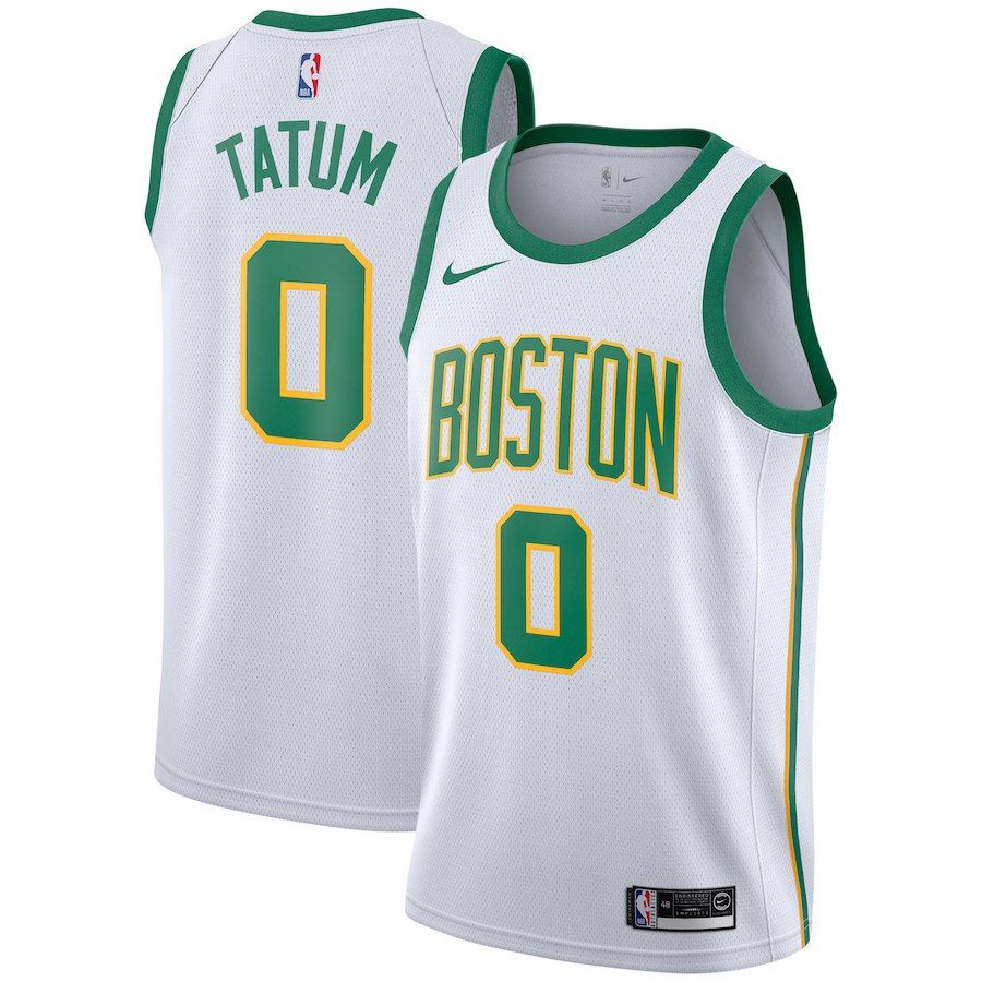 2018 19 Jayson Tatum Celtics 0 City White